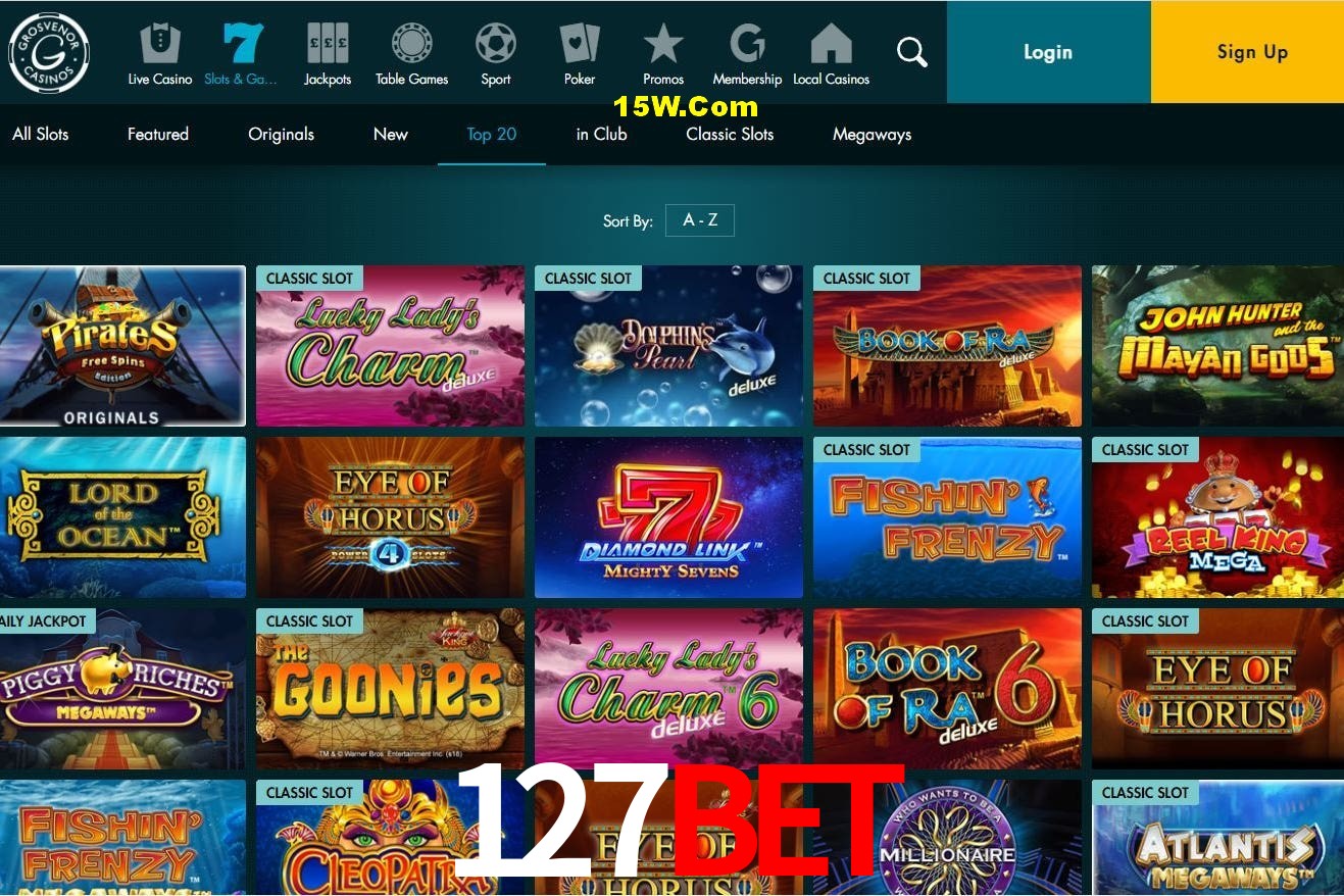 Game Providers 127bet